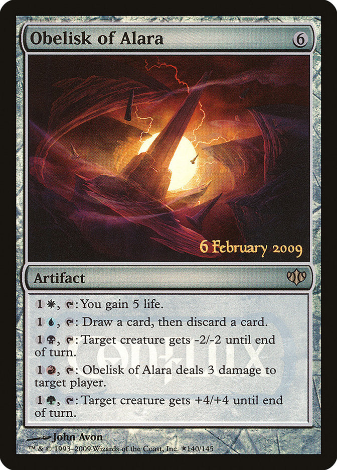 Obelisk of Alara (Launch) [Conflux Promos] | Good Games Modbury