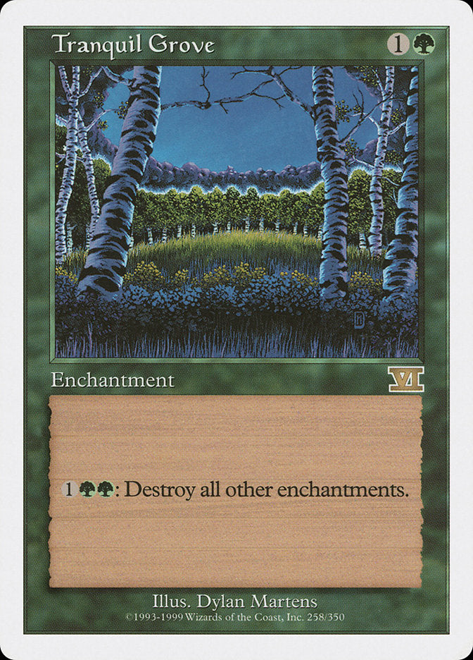 Tranquil Grove 258/350 (Classic Sixth Edition)  | Good Games Modbury