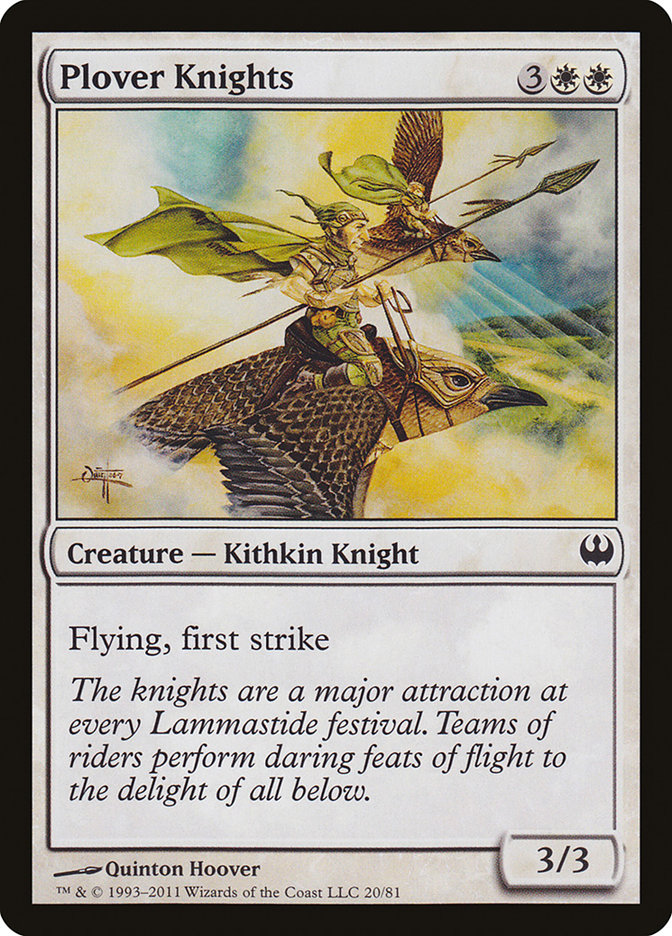 Plover Knights 20/81 (Duel Decks: Knights vs. Dragons)  | Good Games Modbury