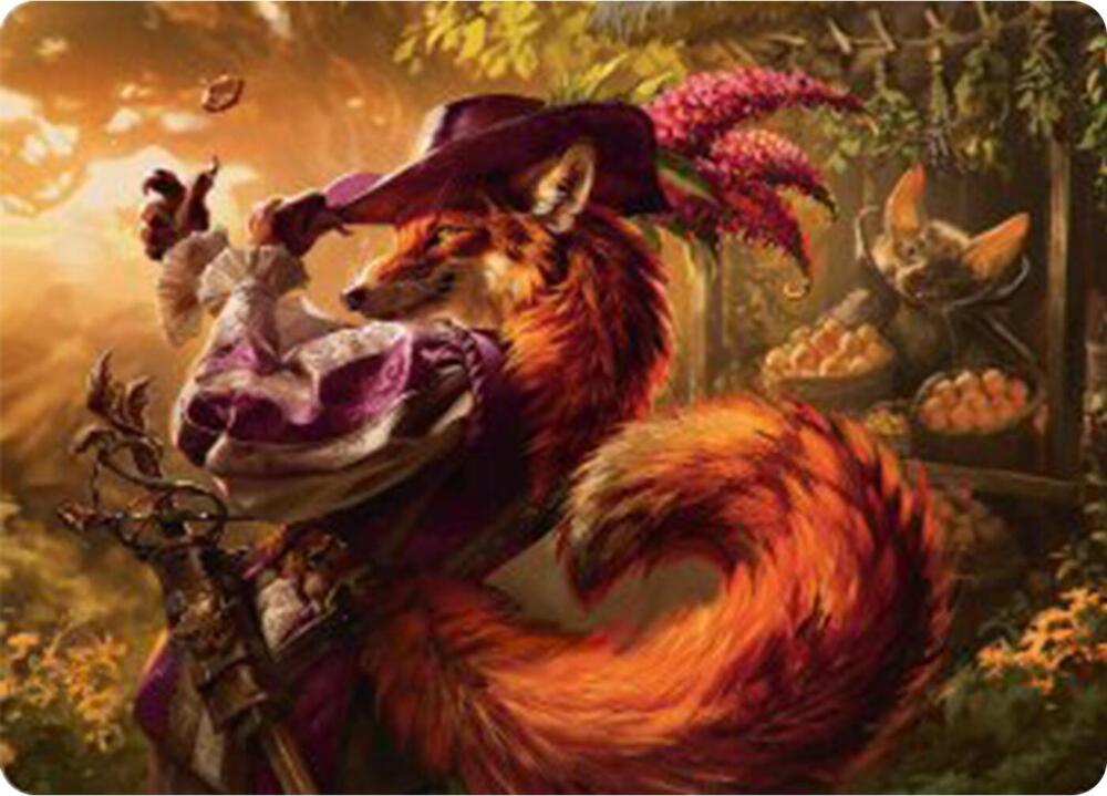 Mr Foxglove Art Card 31 (Art Series: Bloomburrow)  | Good Games Modbury