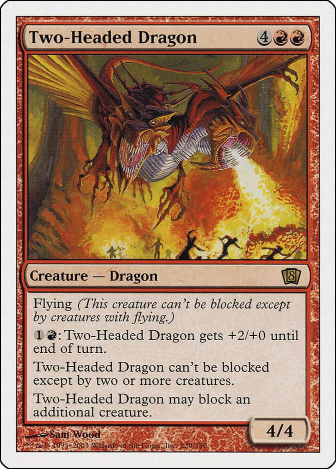 Two-Headed Dragon 229/350 (8th Edition)  | Good Games Modbury
