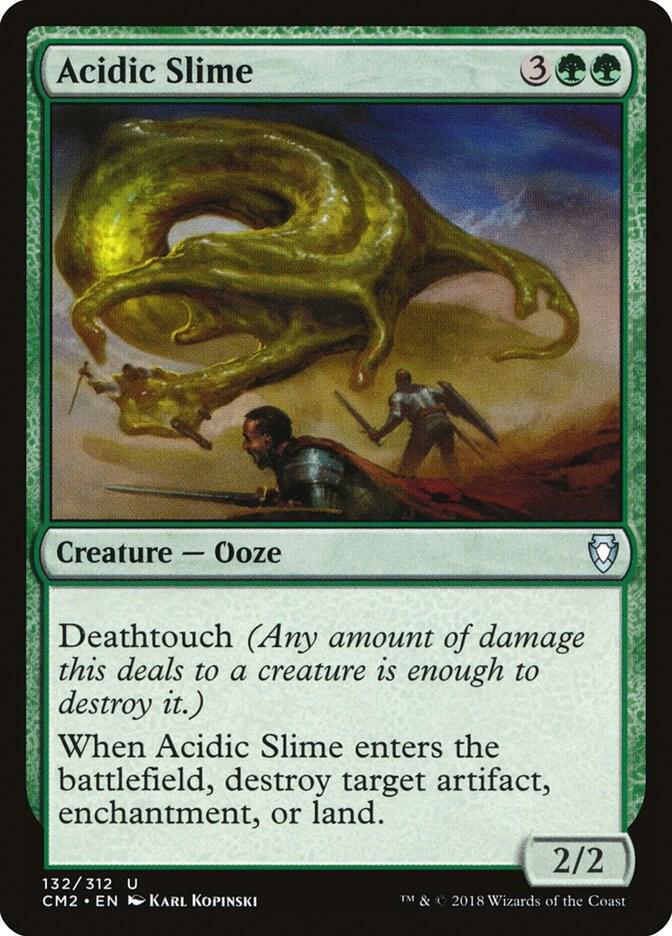 Acidic Slime 132/312 (Commander Anthology Volume II)  | Good Games Modbury