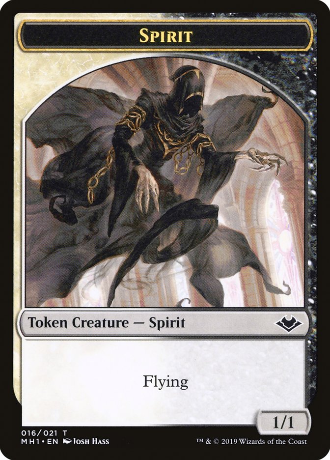 Spirit Token [Modern Horizons Tokens] | Good Games Modbury