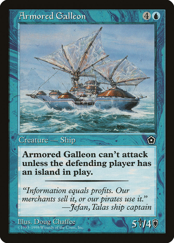 Armored Galleon 33/165 (Portal Second Age)  | Good Games Modbury