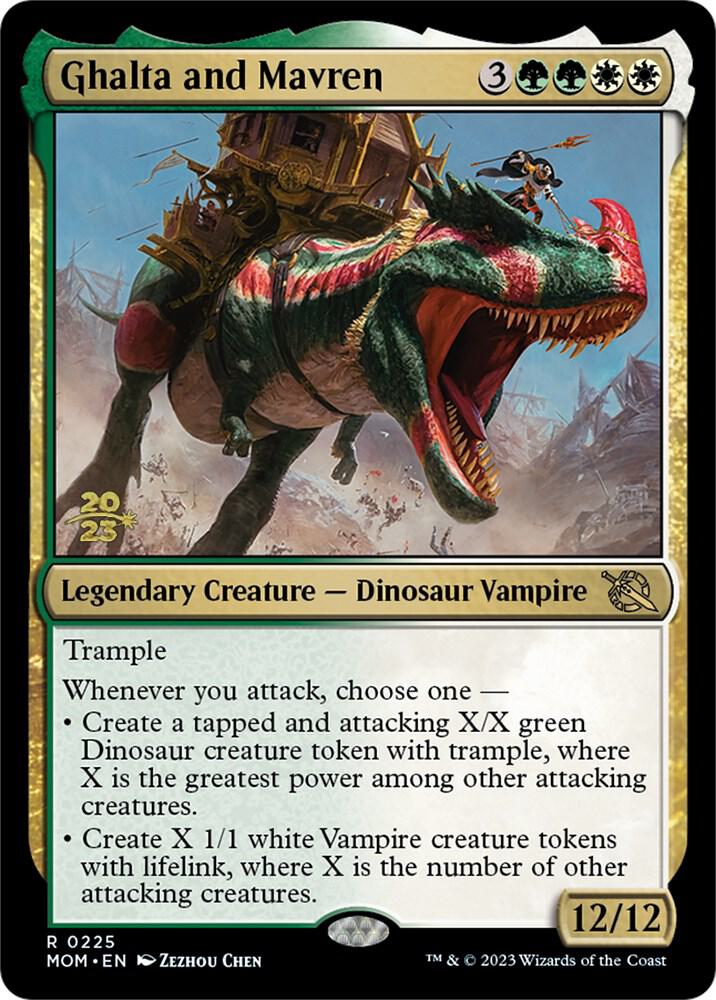 Ghalta and Mavren 225s/162 (Prerelease Cards)  - Foil | Good Games Modbury