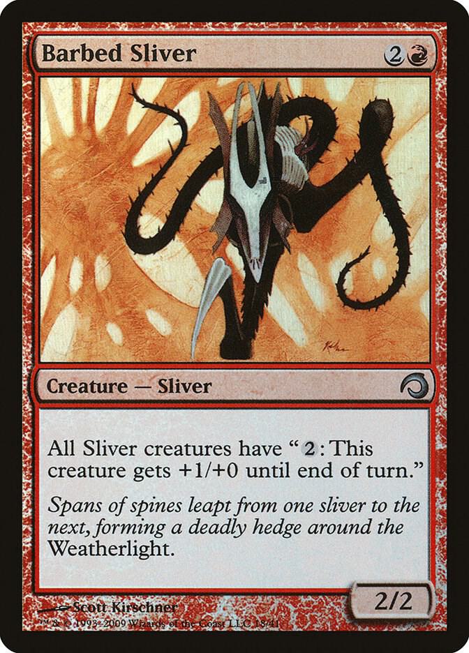 Barbed Sliver 18/41 (Premium Deck Series: Slivers)  - Foil | Good Games Modbury