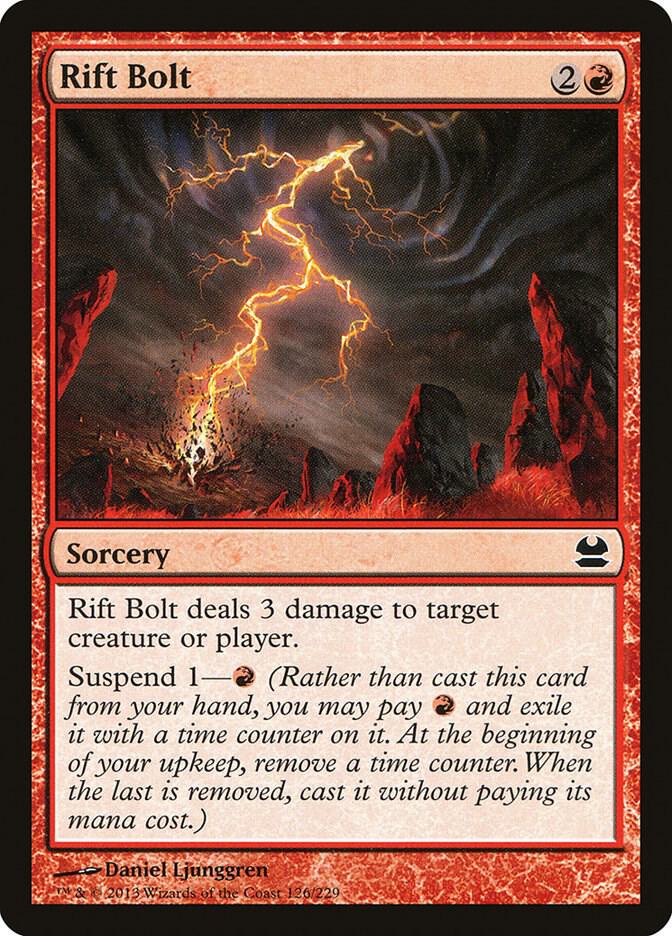 Rift Bolt 126/229 (Modern Masters)  | Good Games Modbury