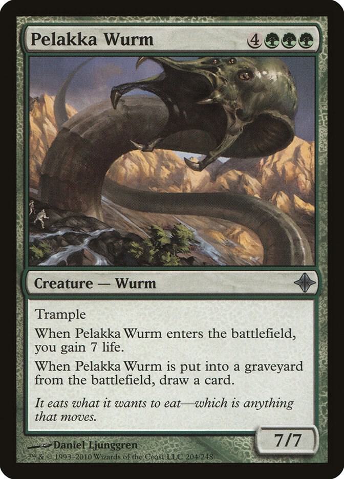 Pelakka Wurm 204/248 (Rise of the Eldrazi)  - Foil | Good Games Modbury
