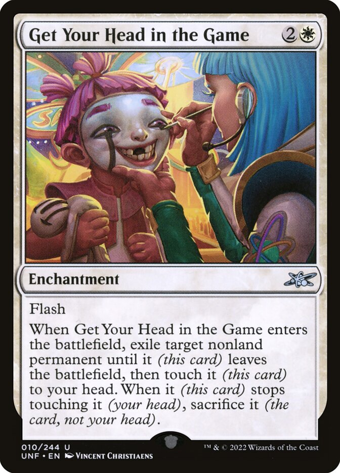 Get Your Head in the Game 10/244 (Unfinity)  | Good Games Modbury