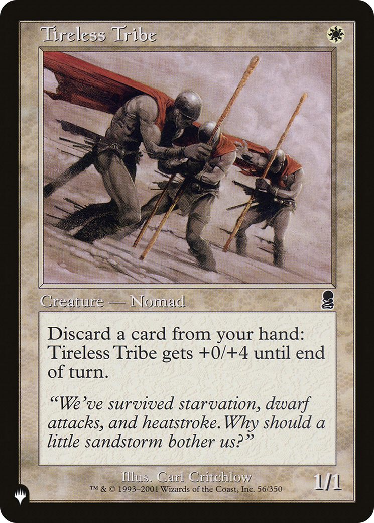 Tireless Tribe [The List Reprints] | Good Games Modbury