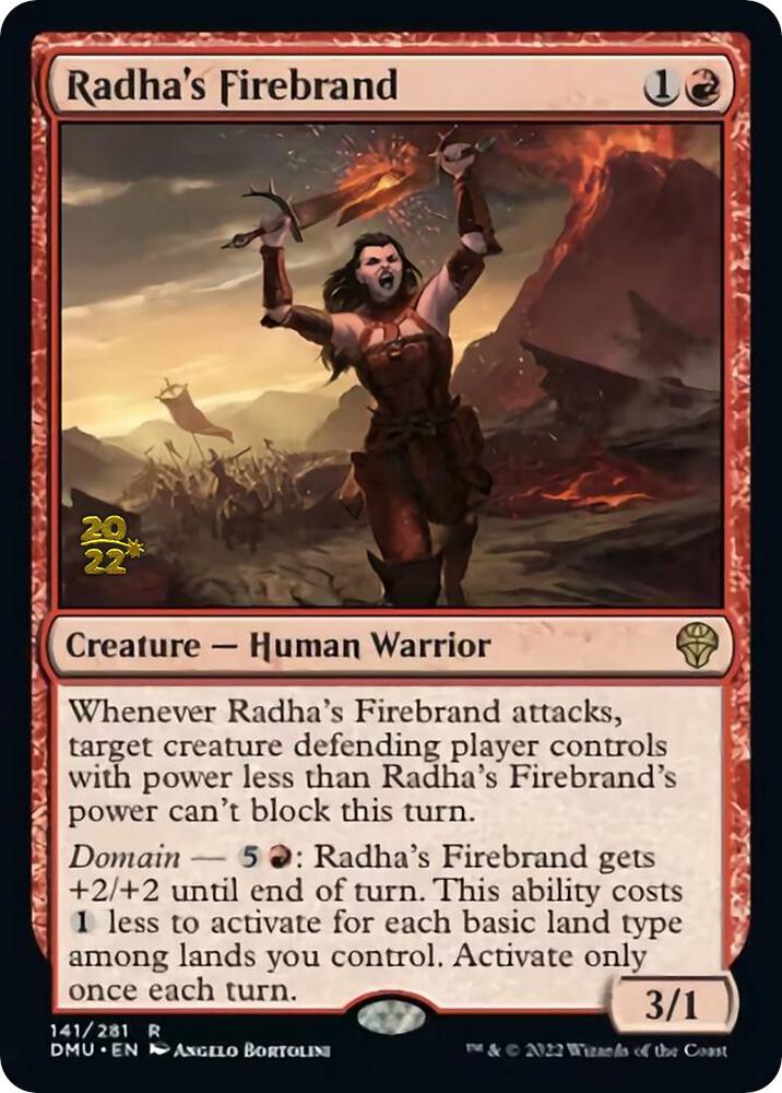 Radhas Firebrand 141s/161 (Prerelease Cards)  - Foil | Good Games Modbury
