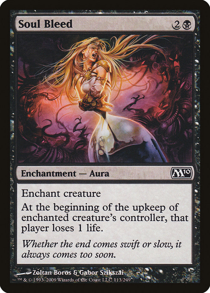 Soul Bleed 113/249 (Magic 2010 (M10))  | Good Games Modbury