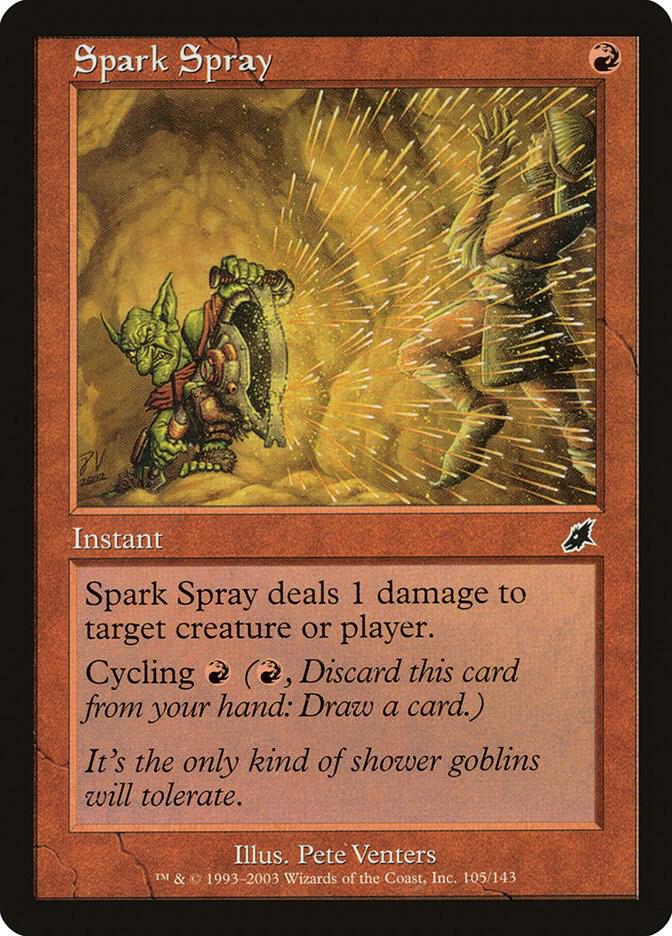 Spark Spray 105/143 (Scourge)  | Good Games Modbury