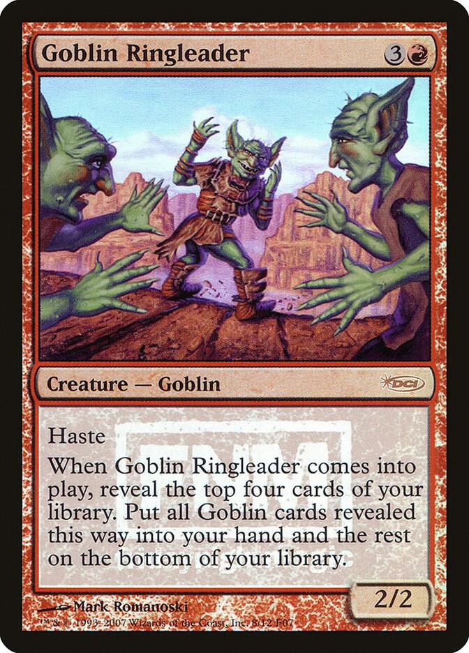 Goblin Ringleader 8/12 (FNM Promos)  - Foil | Good Games Modbury