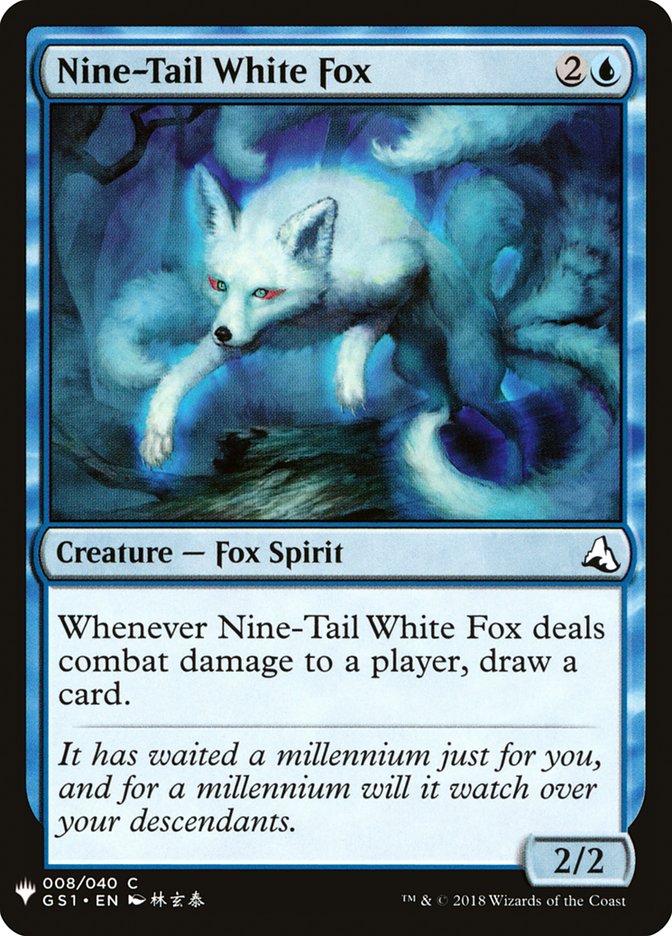 Nine-Tail White Fox [Mystery Booster] | Good Games Modbury