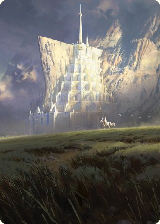 Minas Tirith Art Card [The Lord of the Rings: Tales of Middle-earth Art Series] | Good Games Modbury