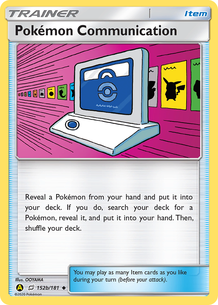 Pokemon Communication (152b/181) [Alternate Art Promos] | Good Games Modbury
