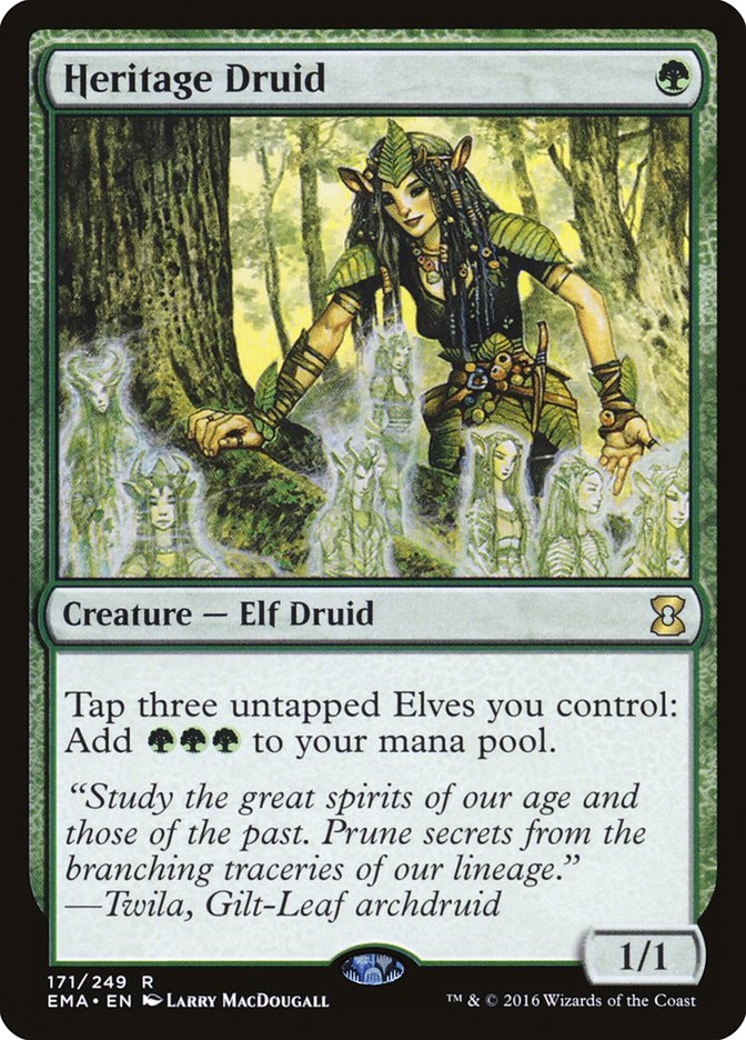 Heritage Druid 171 (Eternal Masters)  - Foil | Good Games Modbury