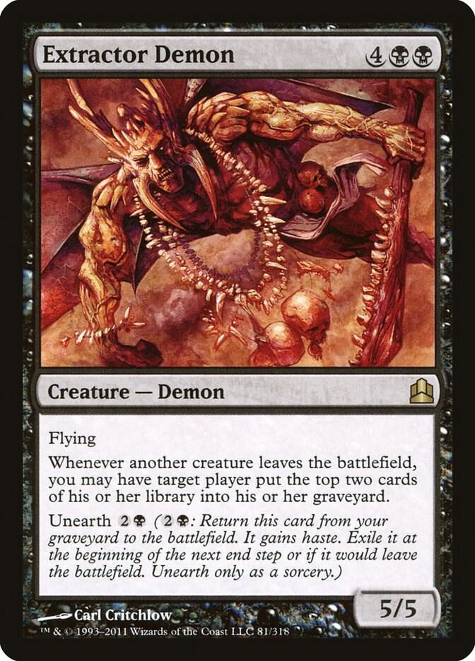 Extractor Demon 81/318 (Commander)  | Good Games Modbury