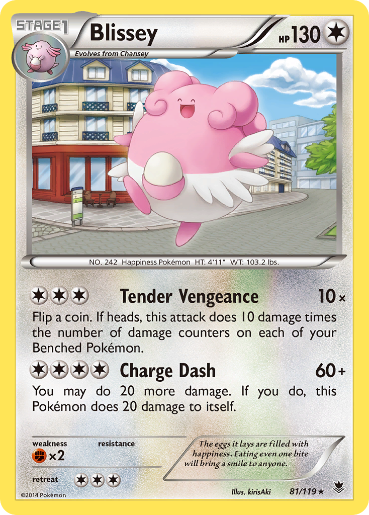 Blissey (81/119) [XY: Phantom Forces] | Good Games Modbury