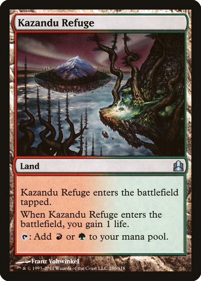 Kazandu Refuge [Commander 2011] | Good Games Modbury