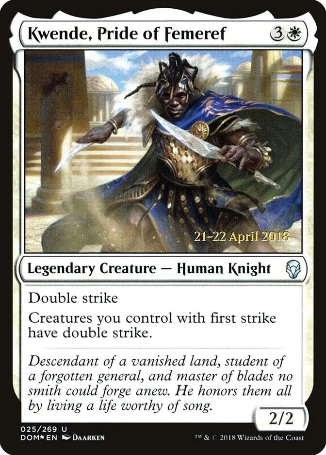 Kwende Pride of Femeref 25s/118 (Prerelease Cards)  - Foil | Good Games Modbury