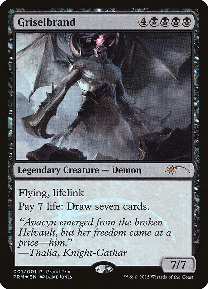 Griselbrand 1/1 (Grand Prix Promos)  - Foil | Good Games Modbury