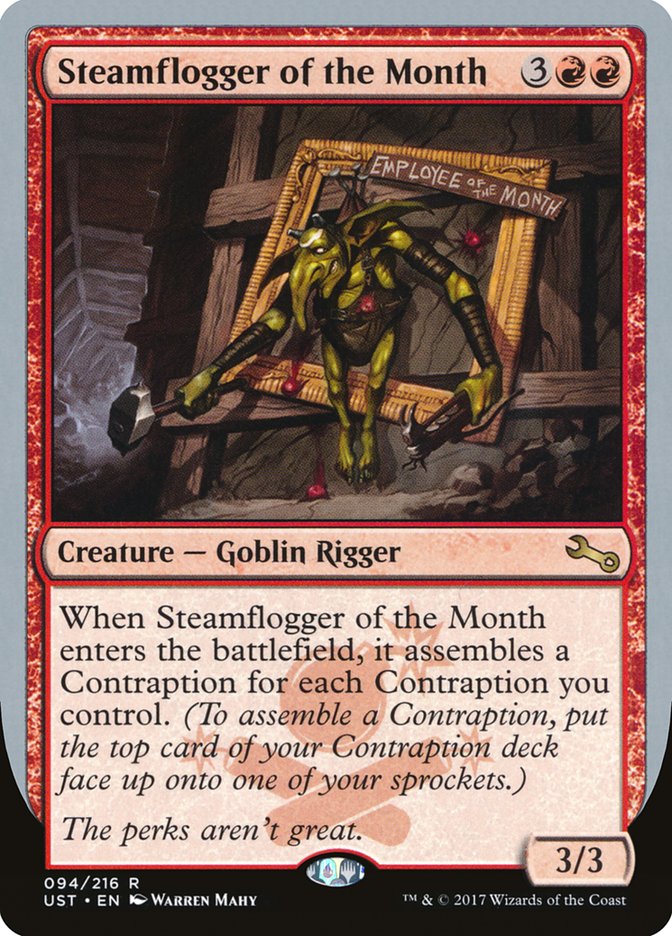 Steamflogger of the Month 94/216 (Unstable)  - Foil | Good Games Modbury