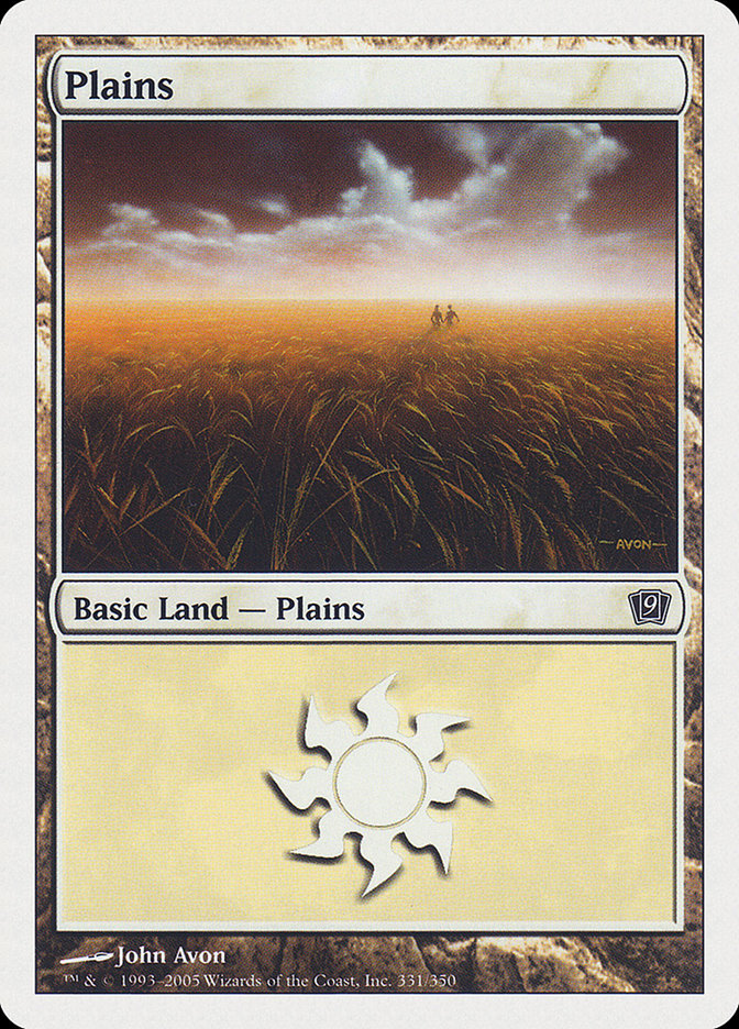Plains (331) [Ninth Edition] | Good Games Modbury