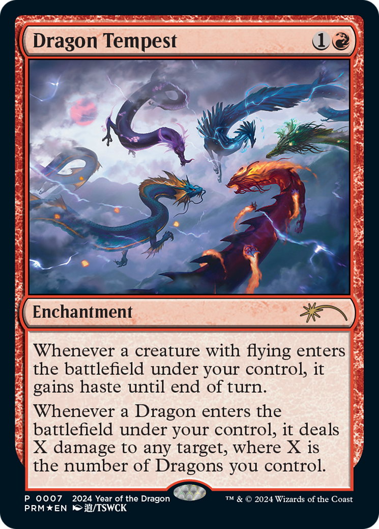 Dragon Tempest (Year of the Dragon 2024) [Standard Showdown Promos] | Good Games Modbury