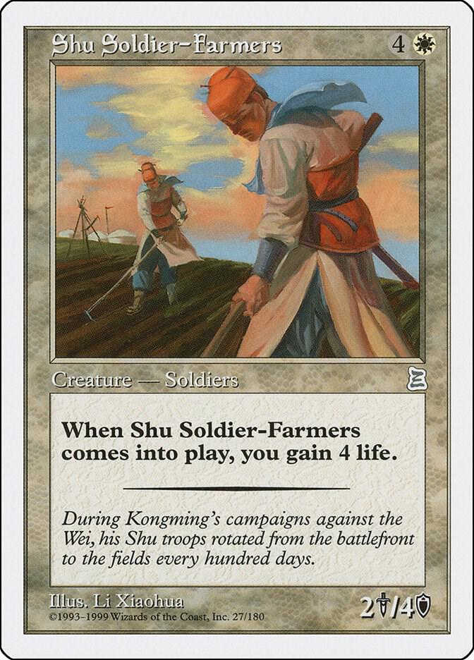 Shu Soldier-Farmers 27/180 (Portal Three Kingdoms)  | Good Games Modbury