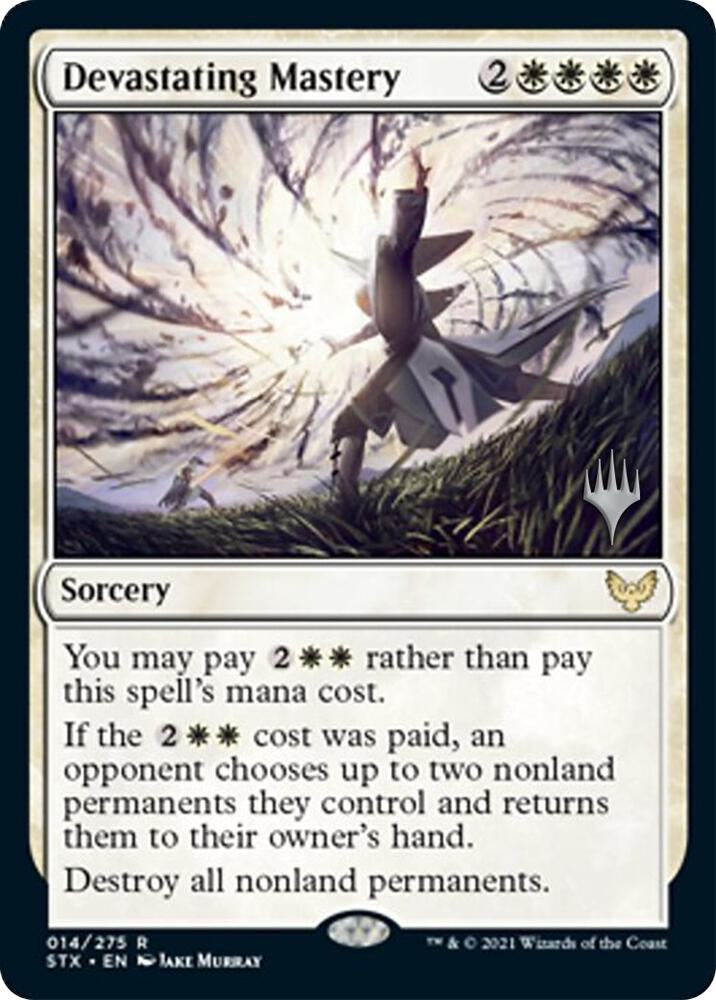 Devastating Mastery 14 (Promo Pack: Strixhaven)  - Foil | Good Games Modbury