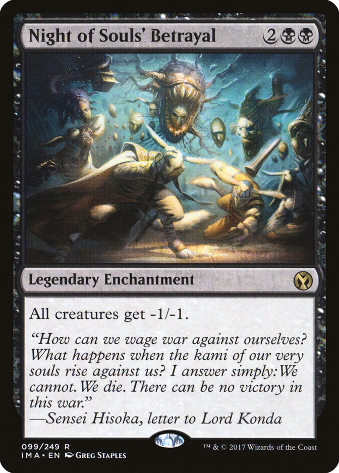 Night of Souls' Betrayal 99/249 (Iconic Masters)  - Foil | Good Games Modbury