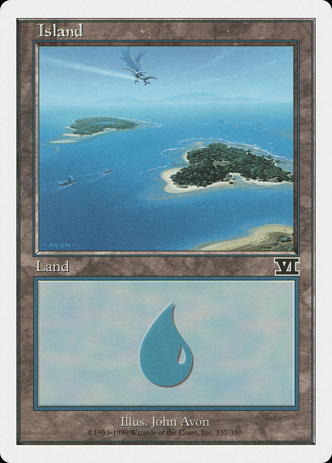 Island (337) [Classic Sixth Edition] | Good Games Modbury