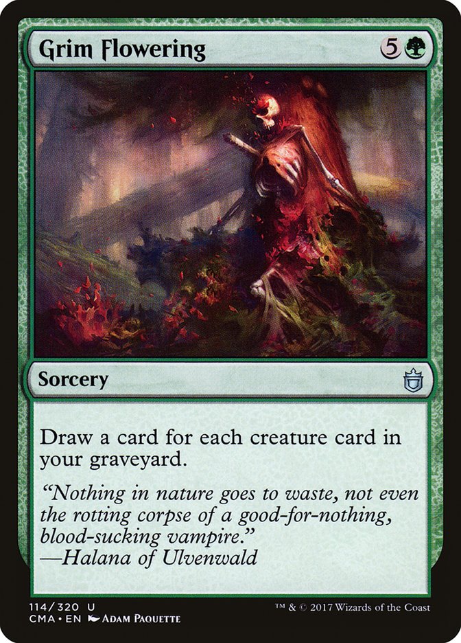 Grim Flowering 114/320 (Commander Anthology)  | Good Games Modbury