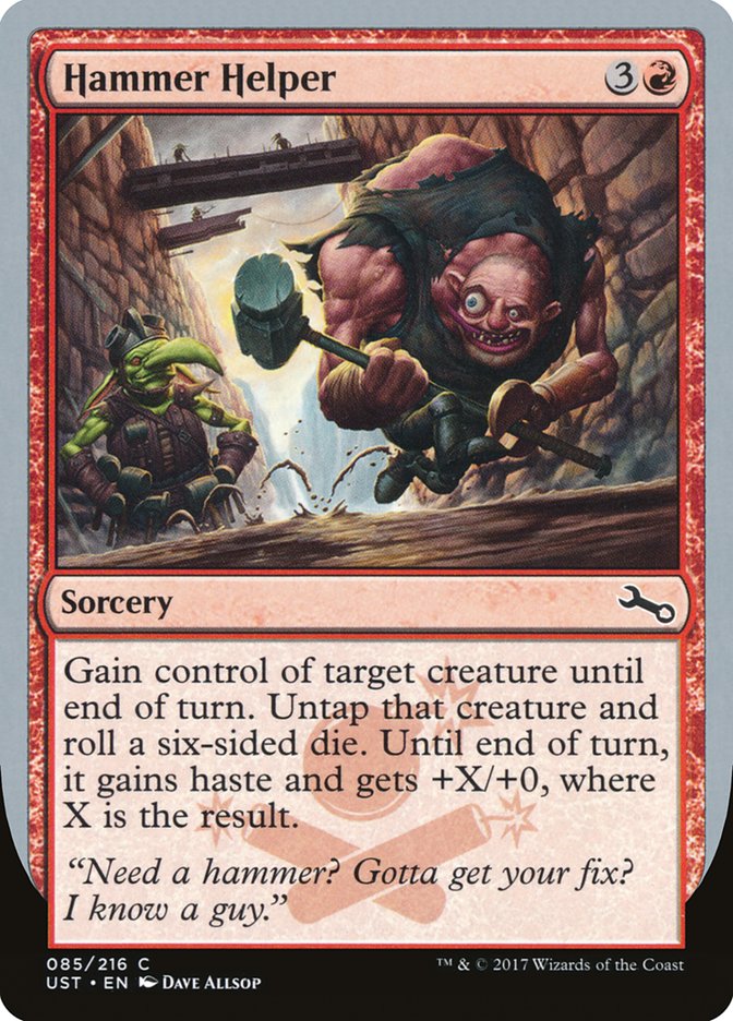 Hammer Helper 85/216 (Unstable)  - Foil | Good Games Modbury