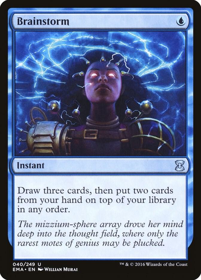Brainstorm 40/249 (Eternal Masters)  - Foil | Good Games Modbury