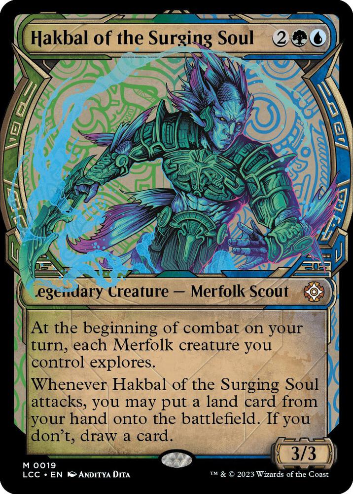 Hakbal of the Surging Soul 19/370 (Commander: The Lost Caverns of Ixalan)  - Showcase | Good Games Modbury