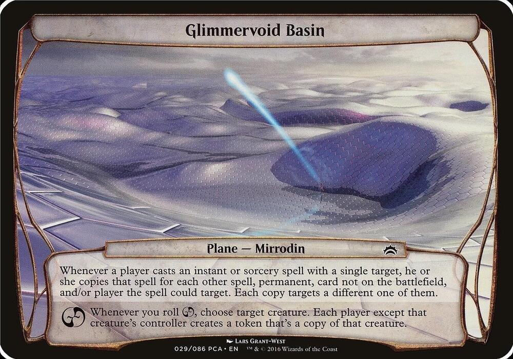 Glimmervoid Basin Planechase Anthology 29/86 (Oversize Cards)  | Good Games Modbury