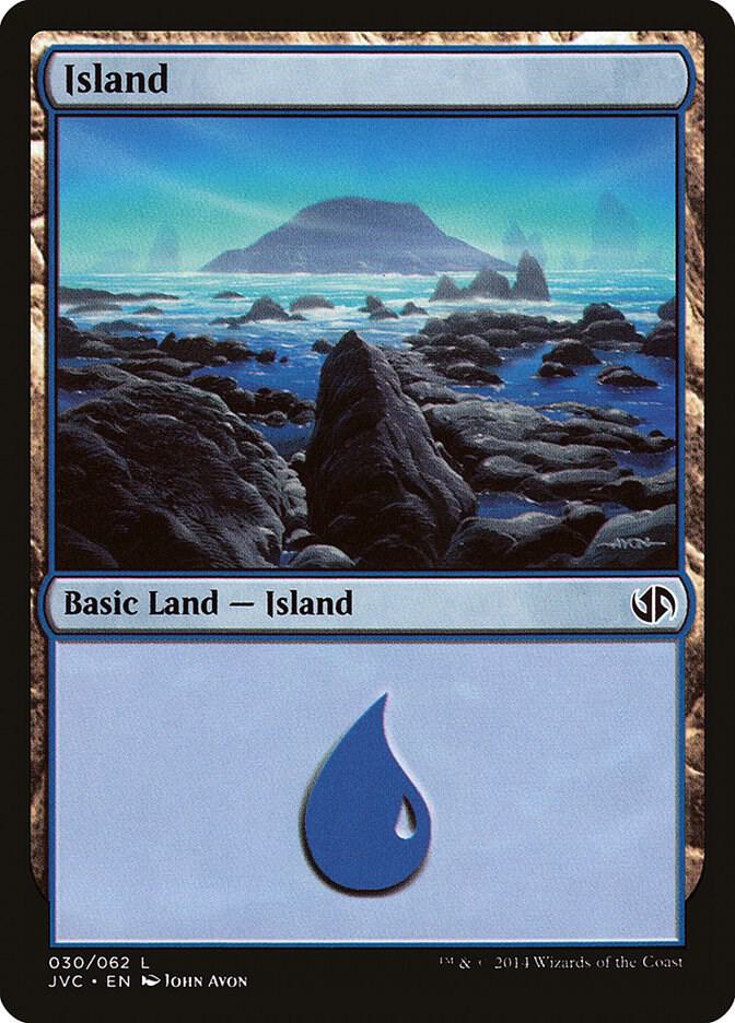 Island 030 JVC 30 (Duel Decks: Anthology)  | Good Games Modbury