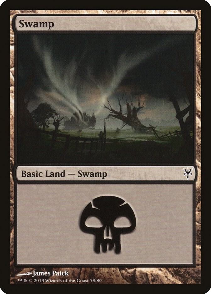 Swamp 78 78/80 (Duel Decks: Sorin vs. Tibalt)  | Good Games Modbury
