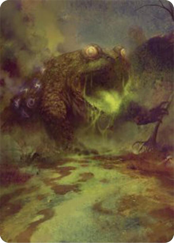 The Gitrog Monster Art Card 52 (Art Series: Bloomburrow)  | Good Games Modbury