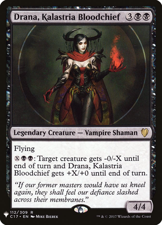 Drana, Kalastria Bloodchief [Mystery Booster] | Good Games Modbury