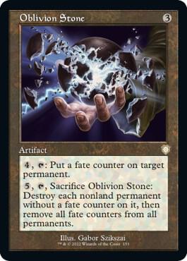 Oblivion Stone Retro Frame 153/40 (Commander: The Brothers' War)  | Good Games Modbury