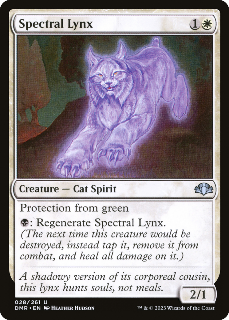 Spectral Lynx [Dominaria Remastered] | Good Games Modbury