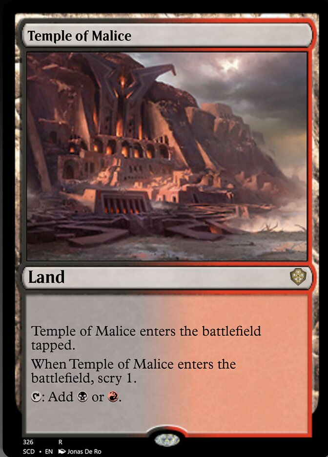 Temple of Malice [Starter Commander Decks] | Good Games Modbury