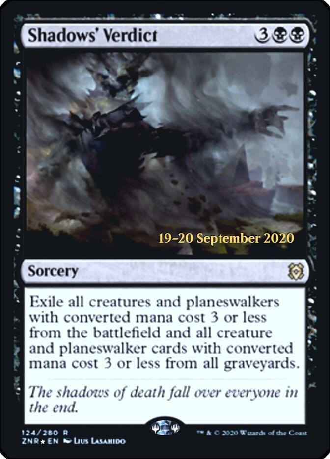 Shadows Verdict 124s/169 (Prerelease Cards)  - Foil | Good Games Modbury