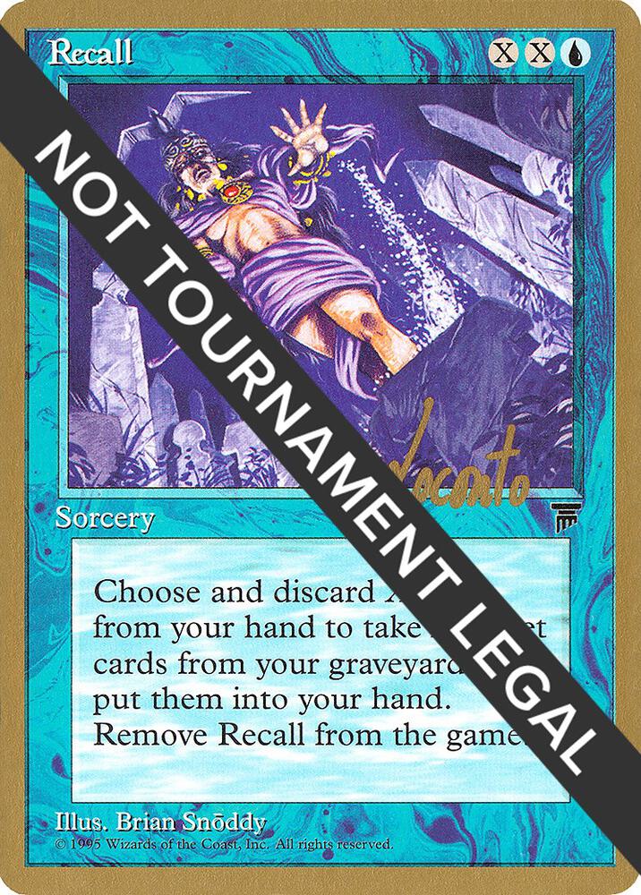 Recall 1996 Michael Loconto LEG ml24/308 (World Championship Decks)  | Good Games Modbury