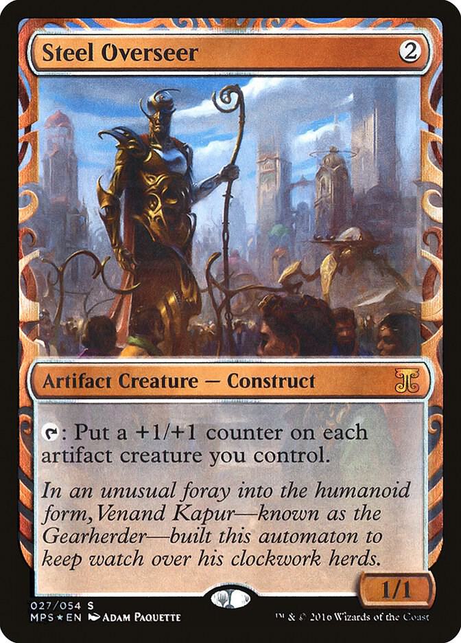 Steel Overseer 27/54 (Masterpiece Series: Kaladesh Inventions)  - Foil | Good Games Modbury