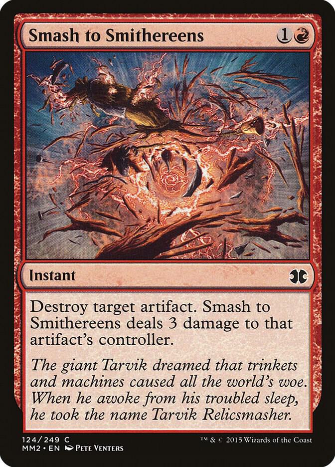 Smash to Smithereens 124/249 (Modern Masters 2015)  | Good Games Modbury